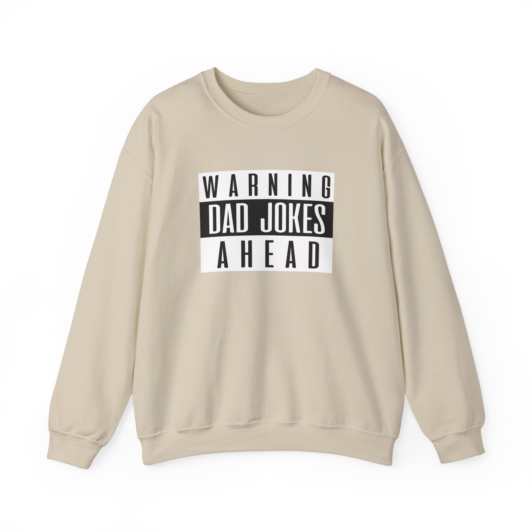 Warning Dad Jokes Ahead Men's Sweatshirt