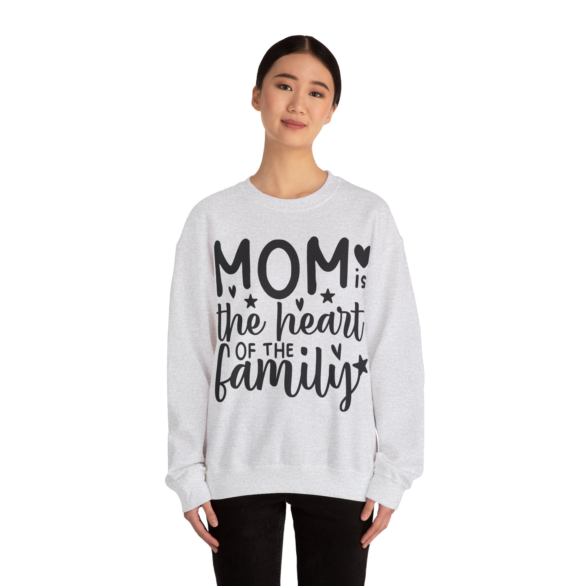 Mom Is Heart Of The Family Jumper