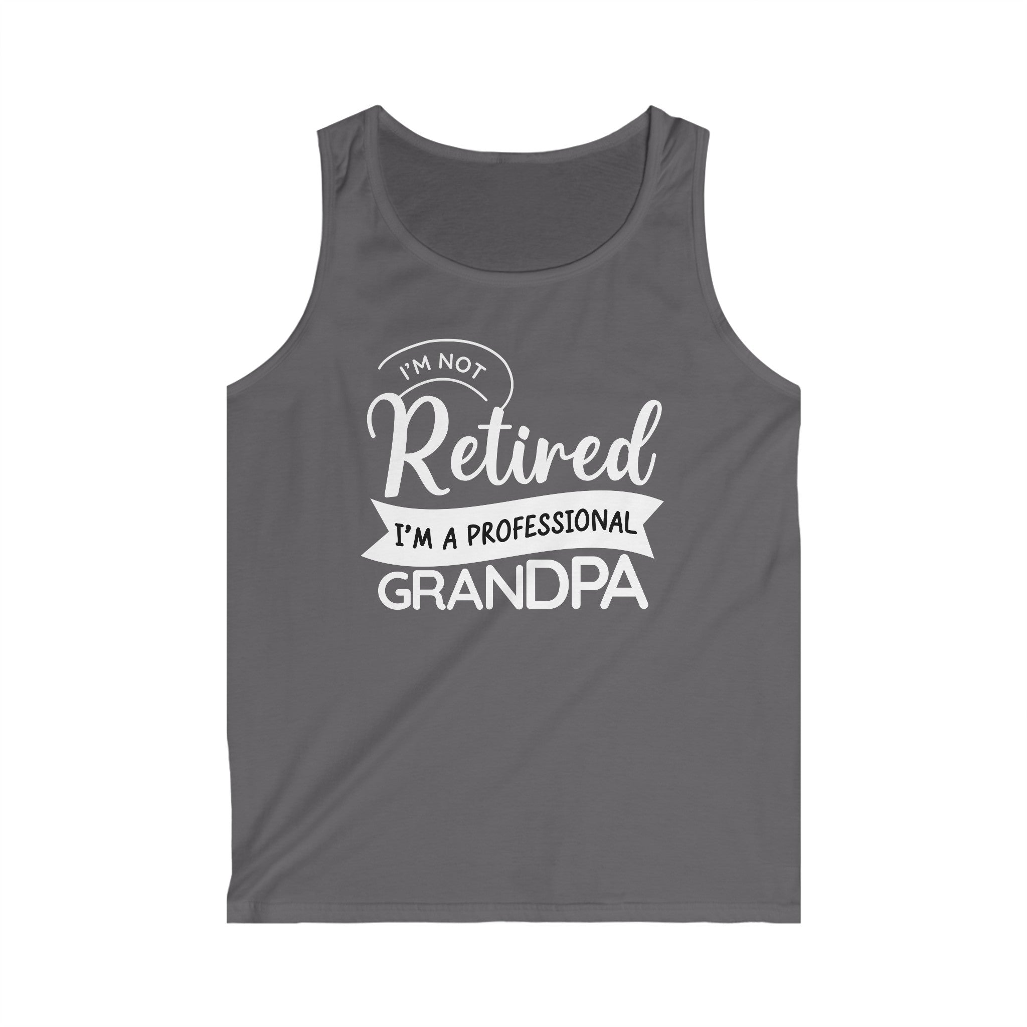I'm Not Retired I'm A Professional Grandpa Men's Tank Top