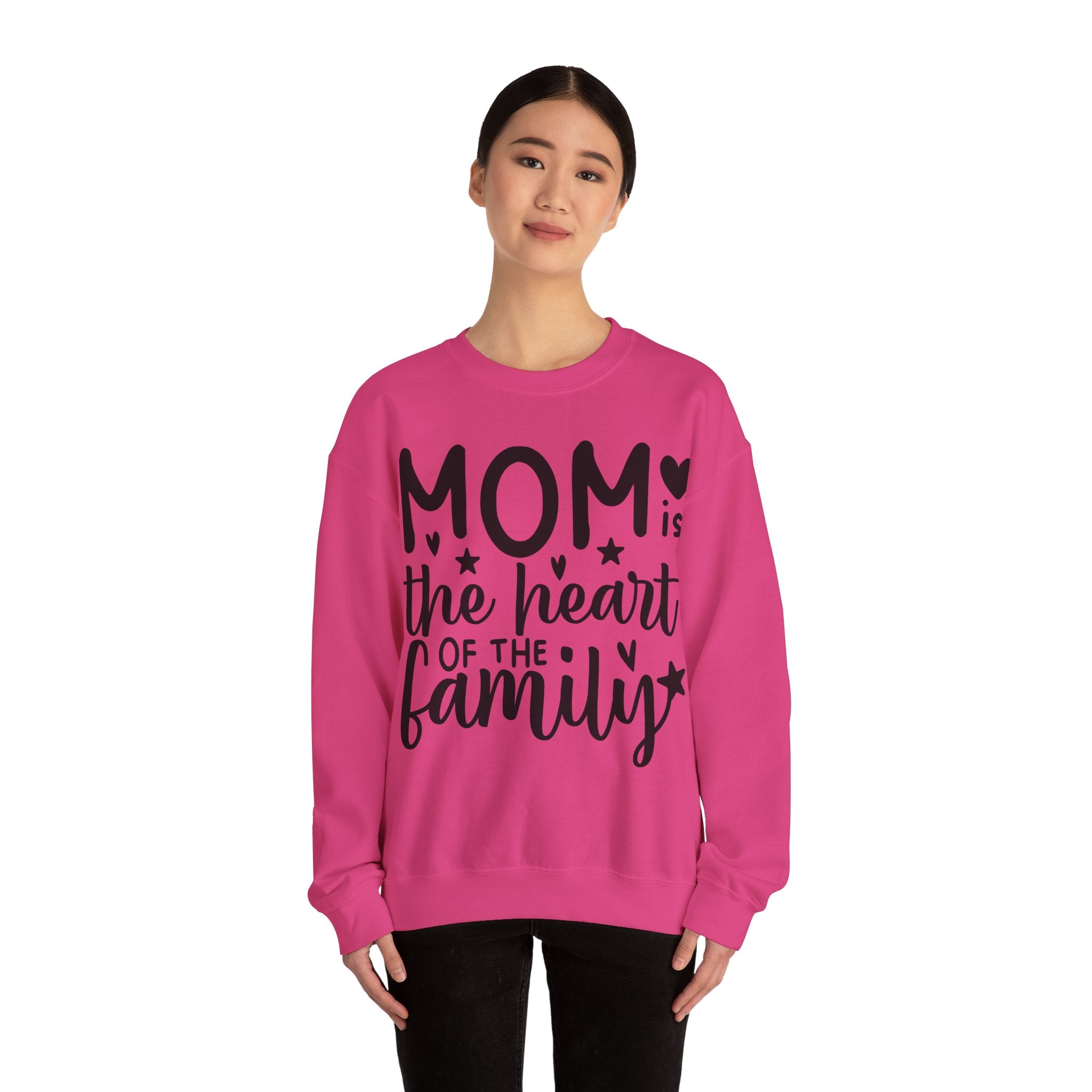 Mom Is Heart Of The Family Jumper