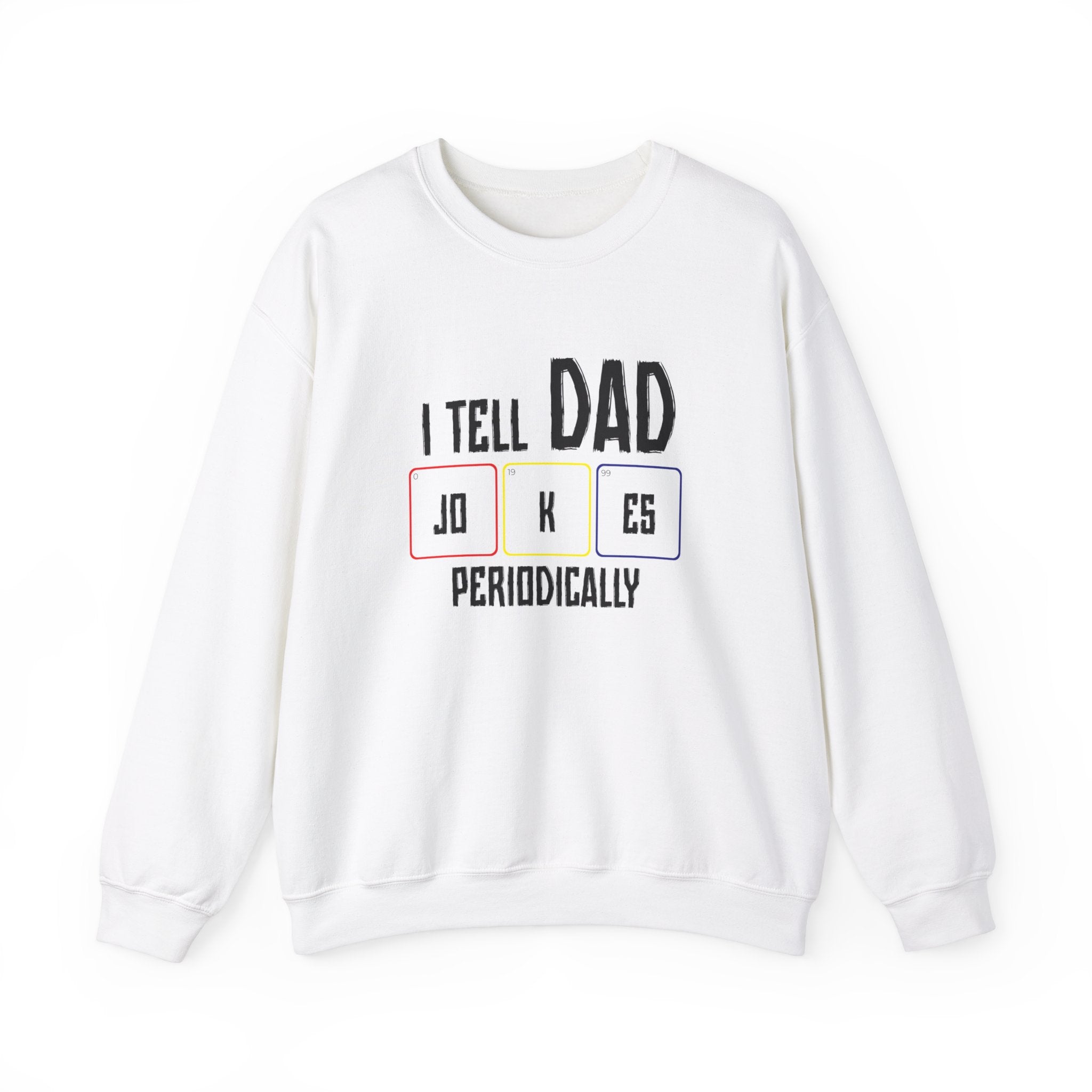 Periodic Dad Jokes Men's Sweatshirt