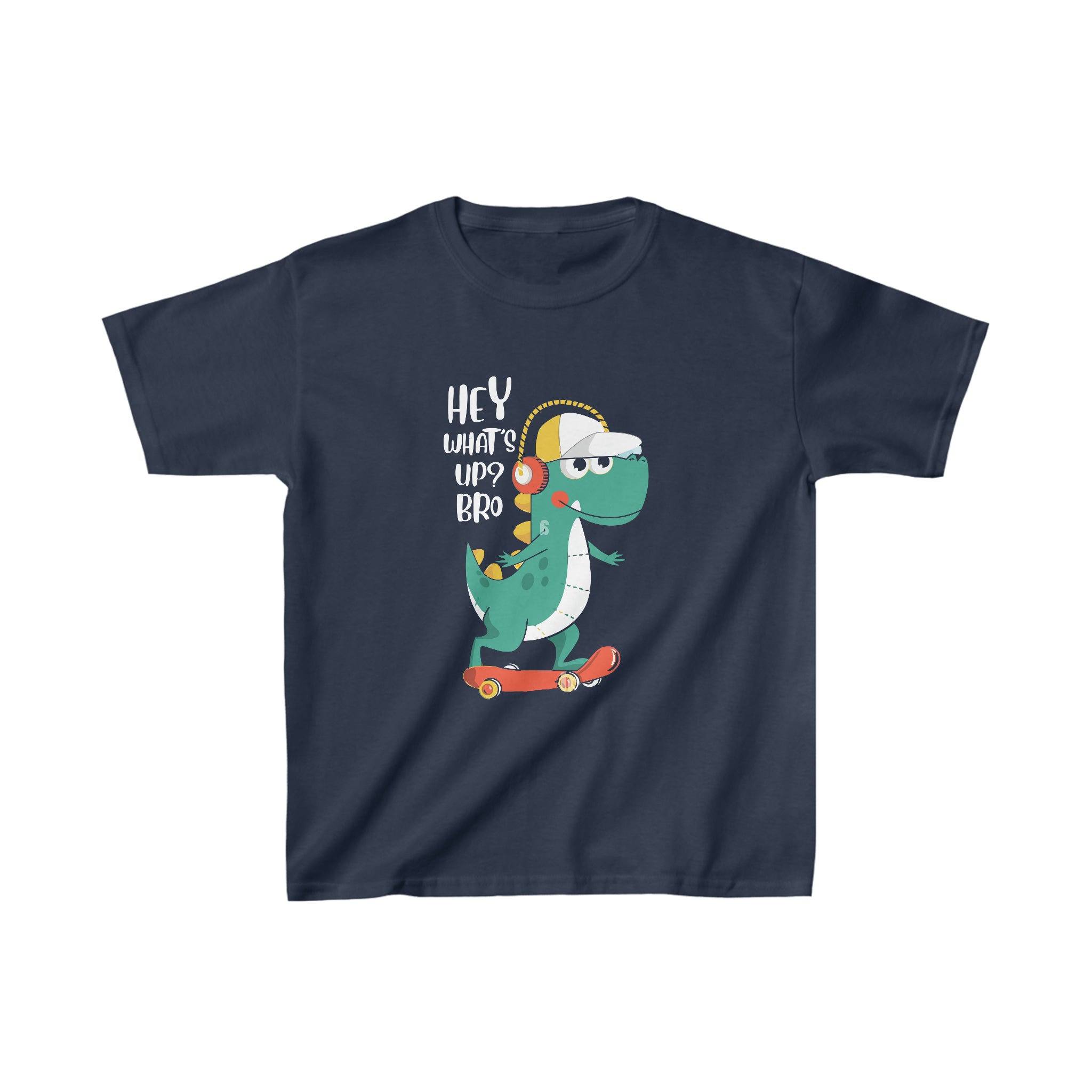 Dino Skateboard Kids T-Shirt