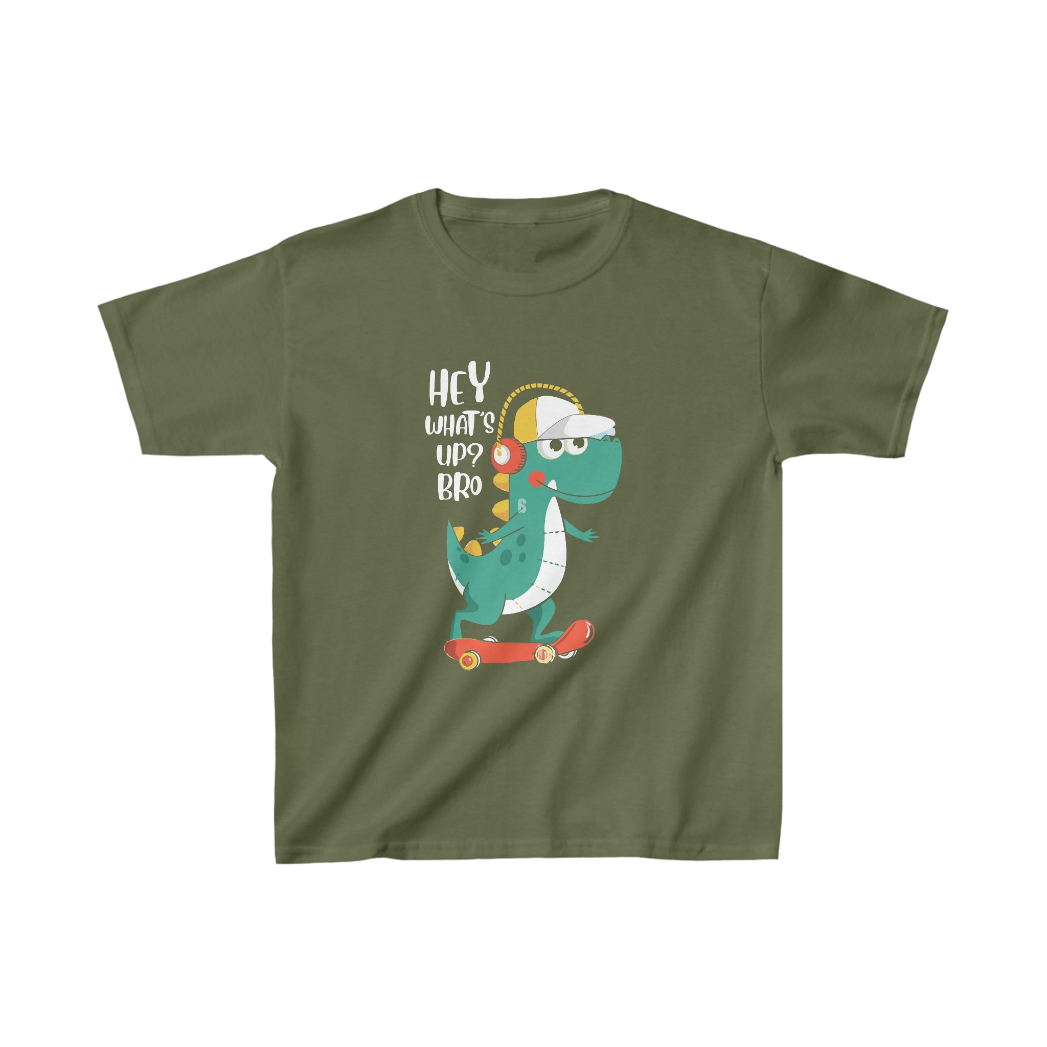 Dino Skateboard Kids T-Shirt