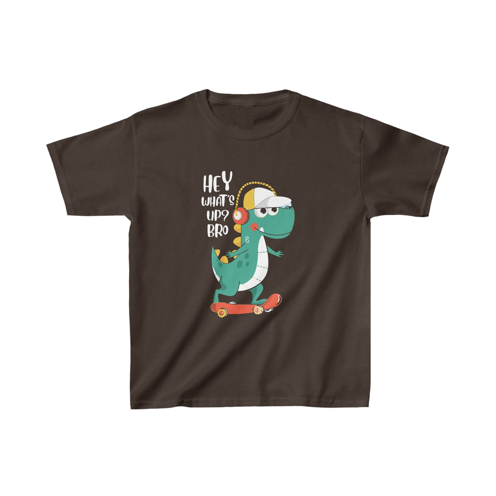 Dino Skateboard Kids T-Shirt