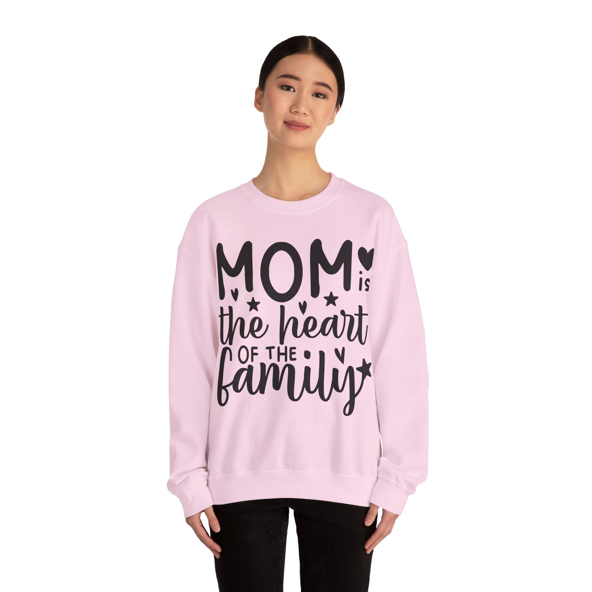 Mom Is Heart Of The Family Jumper
