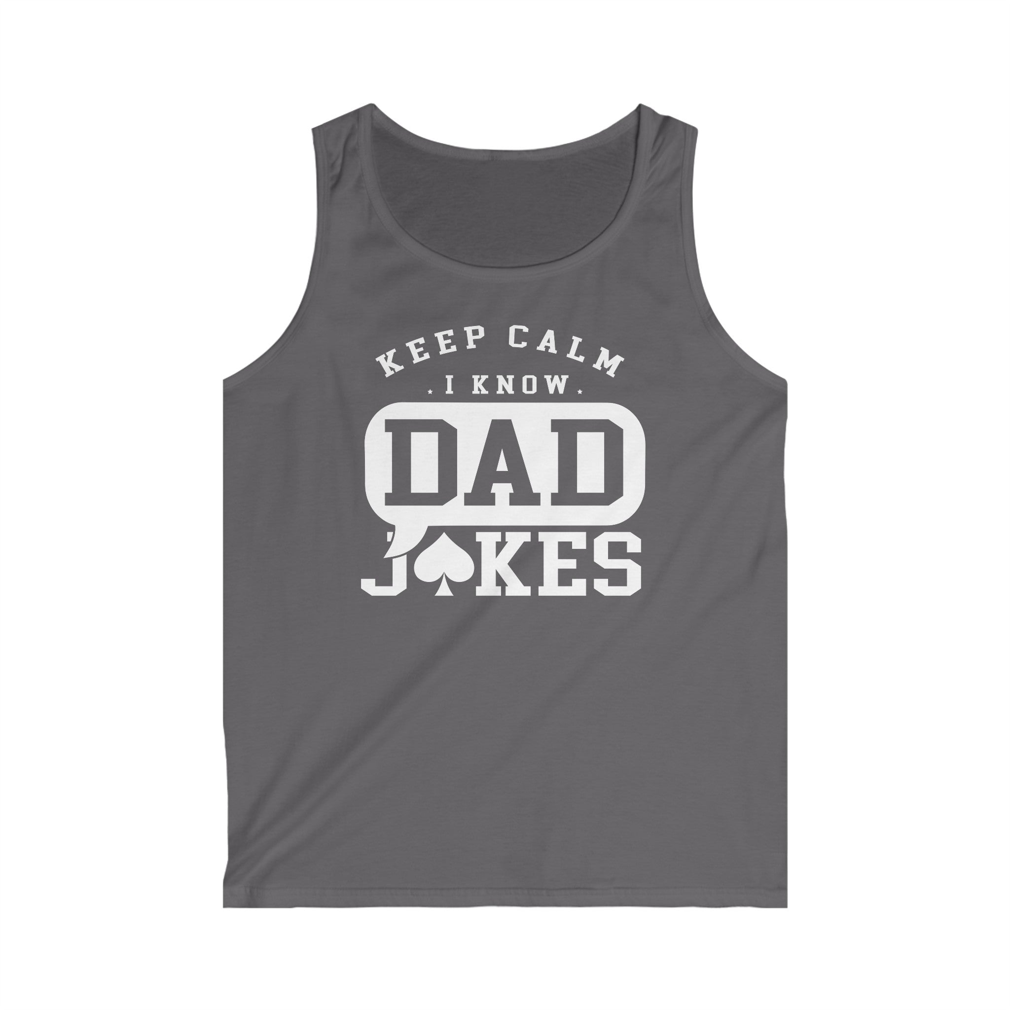 Keep Calm I Know Dad Jokes Men's Tank Top