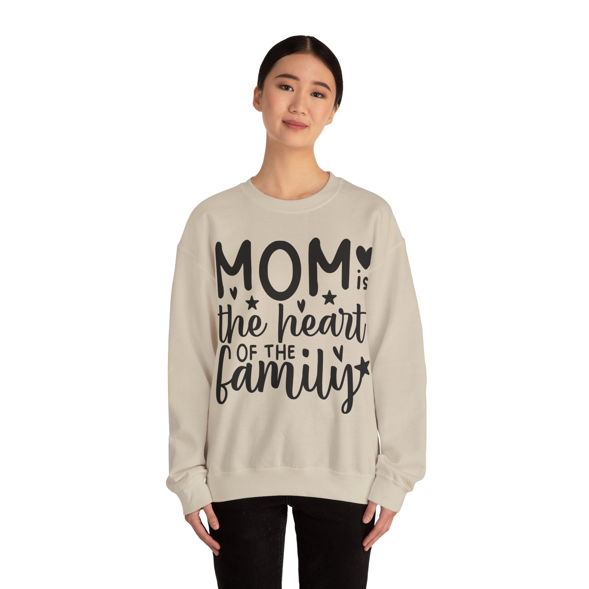 Mom Is Heart Of The Family Jumper