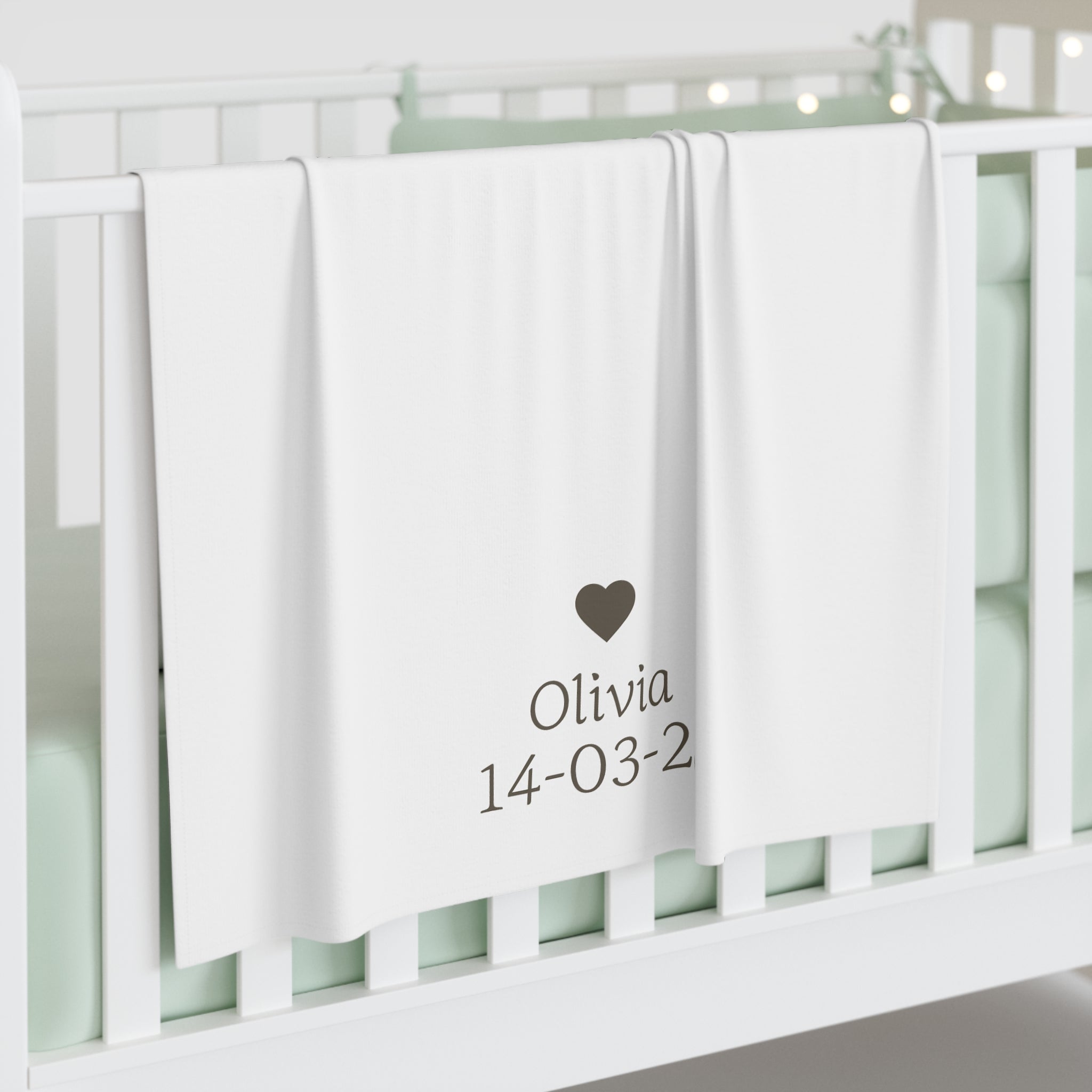 Personalised Printed Baby Blanket