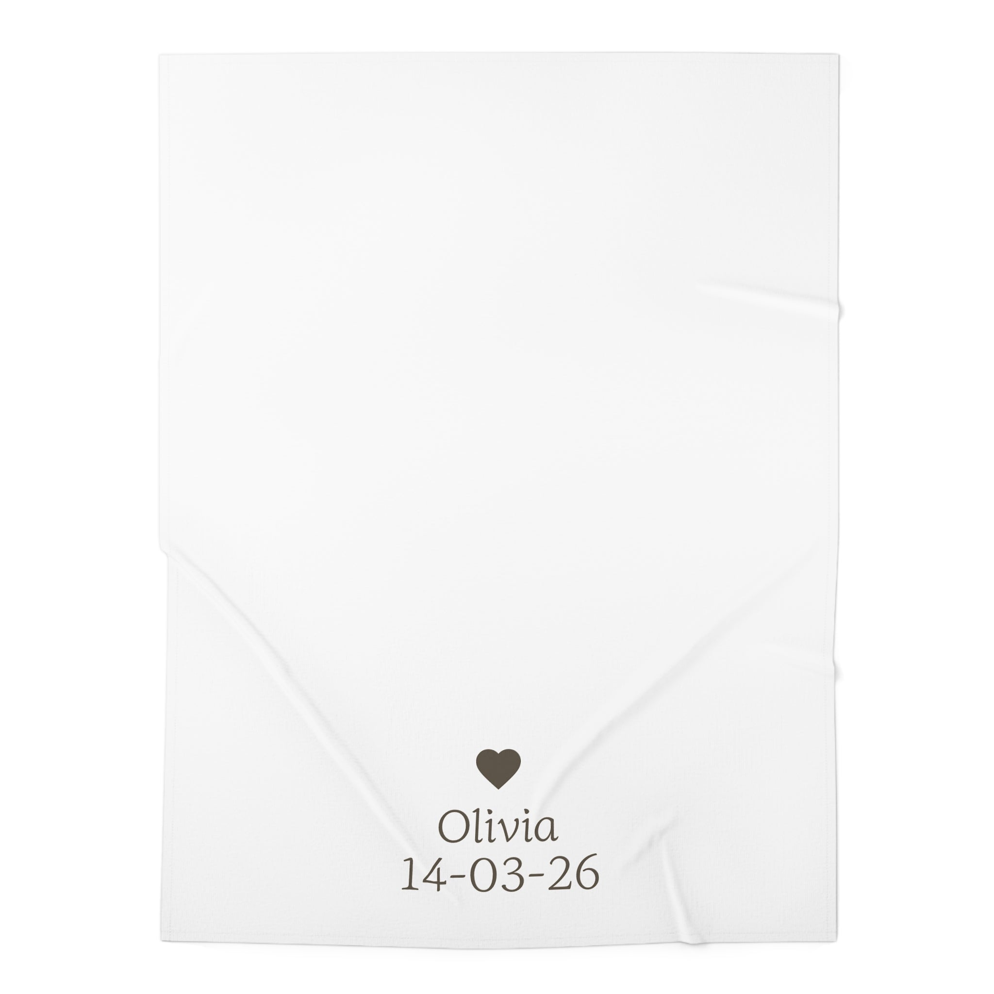 Personalised Printed Baby Blanket
