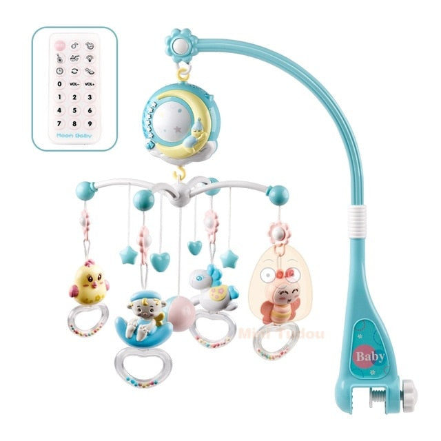 Remote Control Rotating Crib Toy